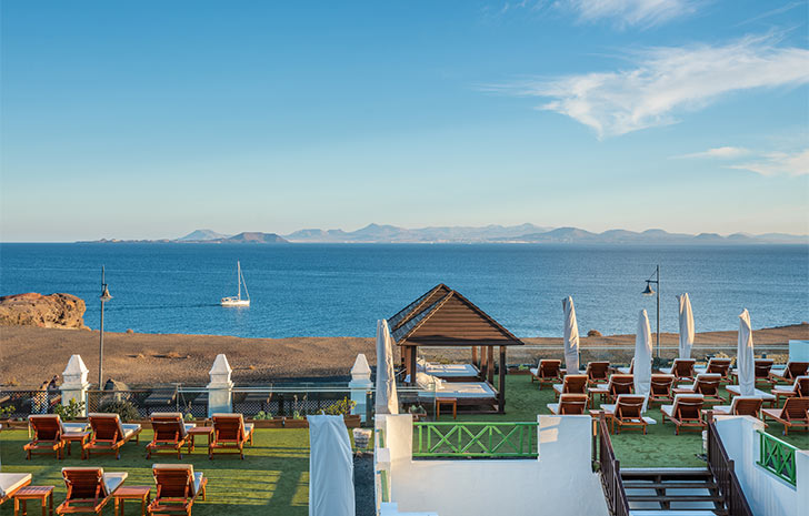 Hotel THe Volcan Lanzarote - Doble club volcan vista mar frontal